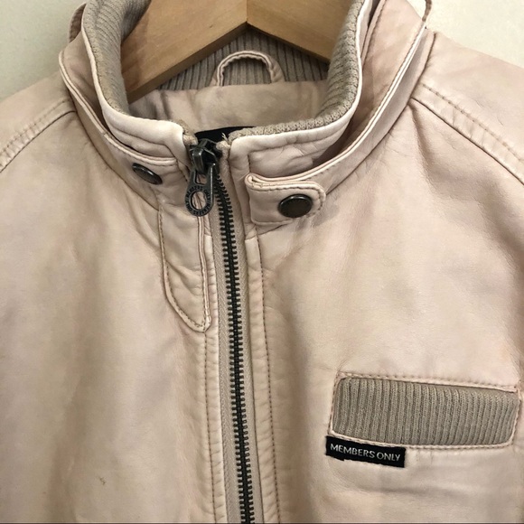 Members Only Leather Jacket - Picture 7 of 8